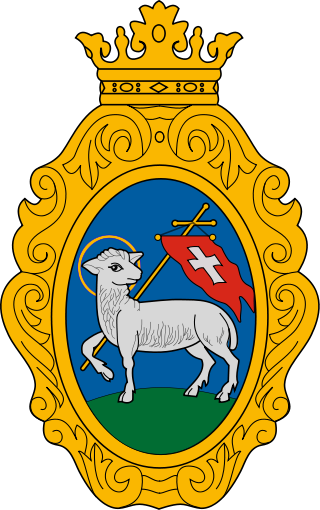 Szentendre coat of arms (pro100travel.ru).png